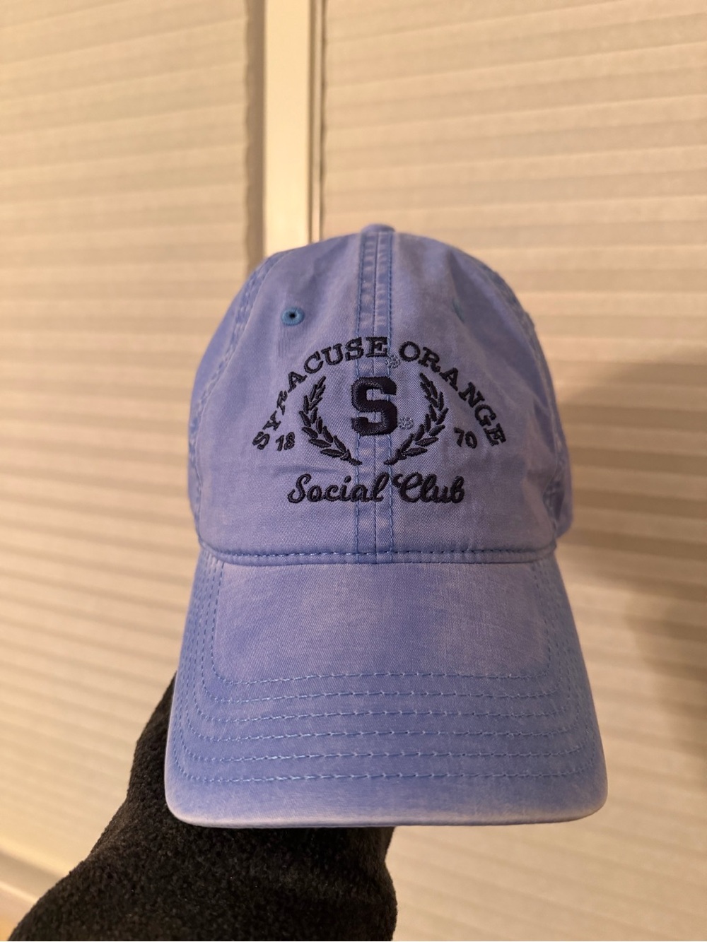 Womens Syracuse University SU hat blue